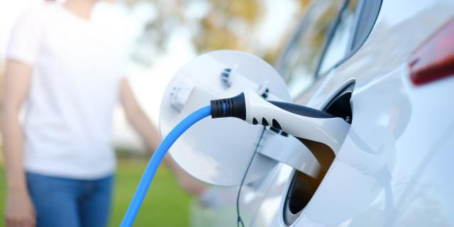 An EV charging